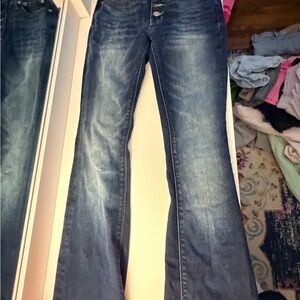 Lucky Brand Dark Blue Flare Jeans
